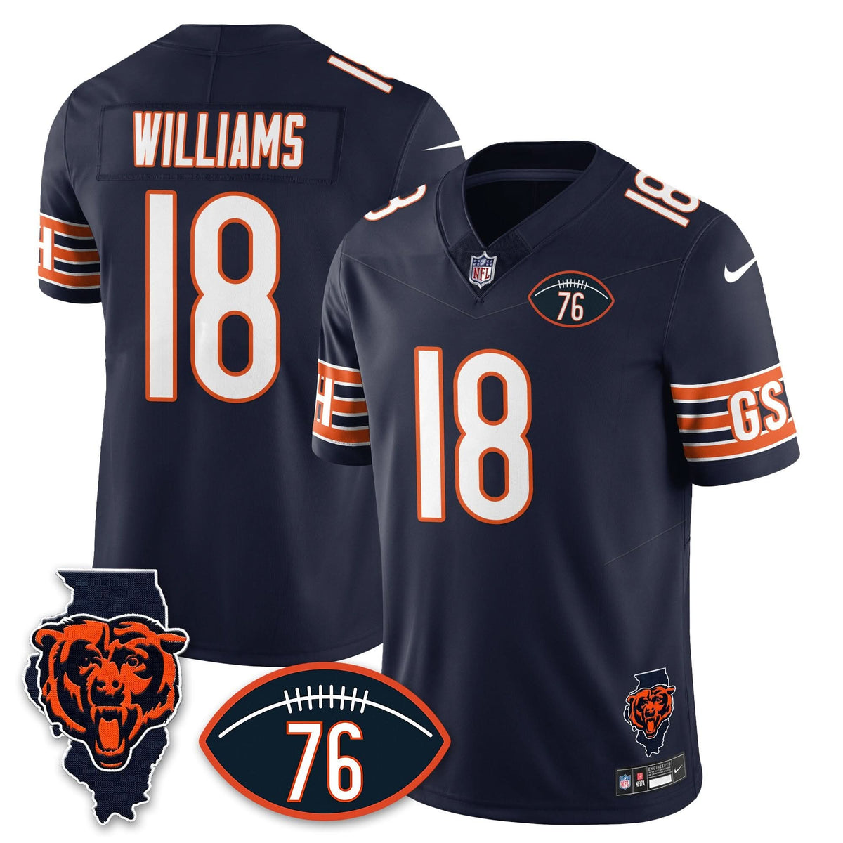 CB Honor Steve McMichael Jersey - image 9
