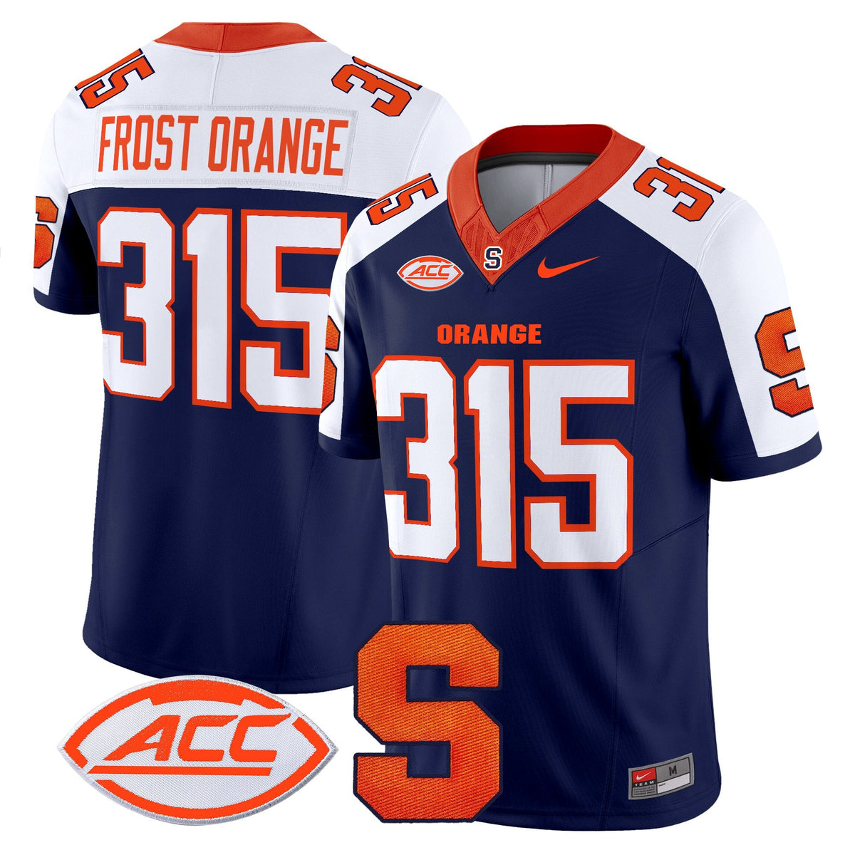 Men's Syracuse Orange 2025 Vapor Limited Jersey - All stitched - image 2