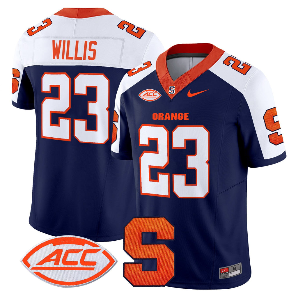 Men's Syracuse Orange 2025 Vapor Limited Jersey - All stitched - image 4