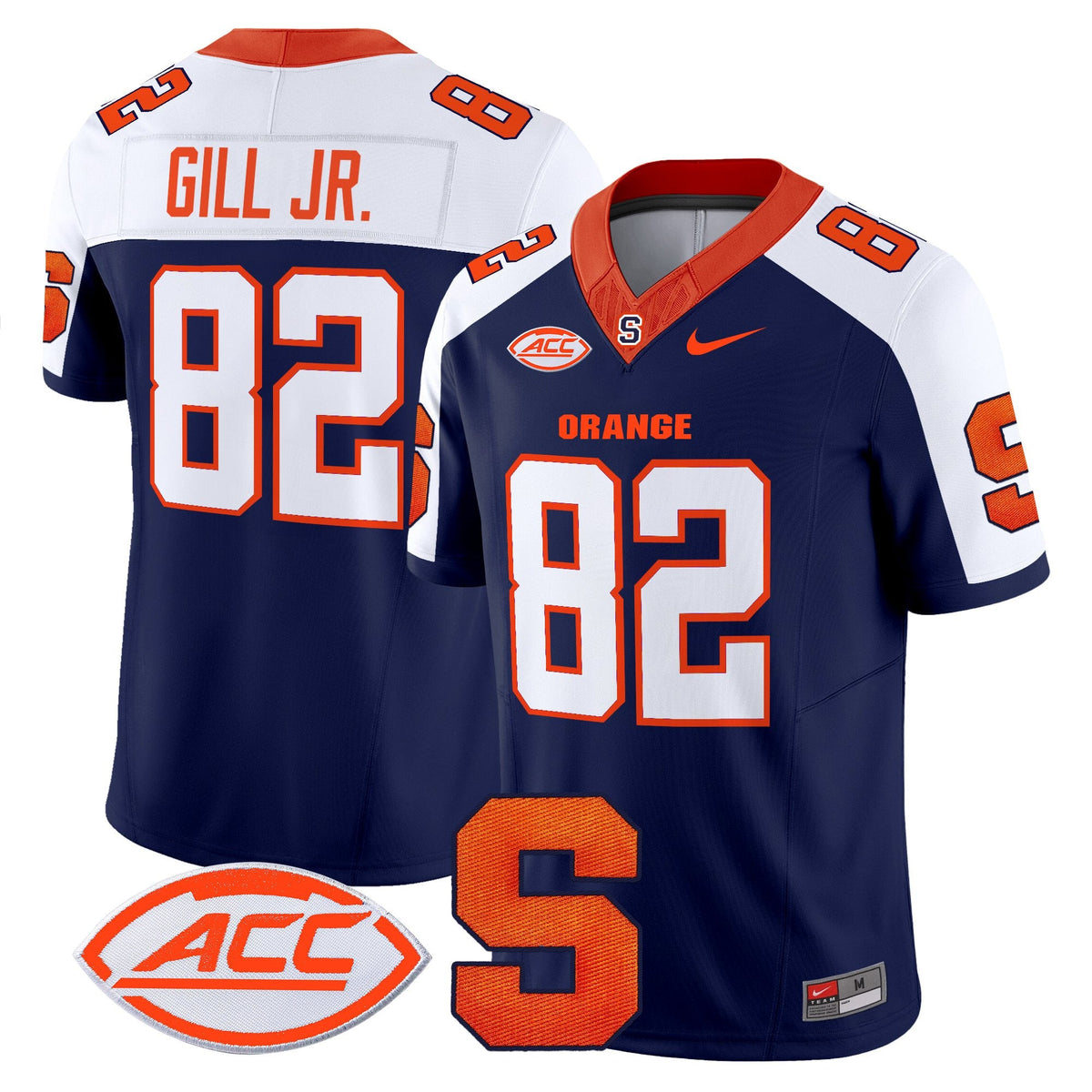Men's Syracuse Orange 2025 Vapor Limited Jersey - All stitched - image 6