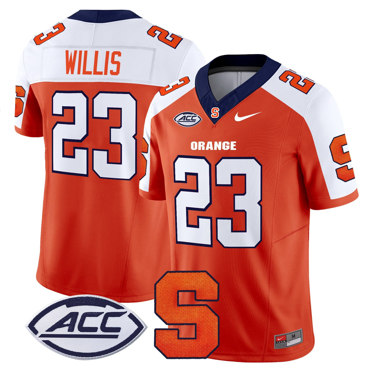 Men's Syracuse Orange 2025 Vapor Limited Jersey - All stitched - image 12
