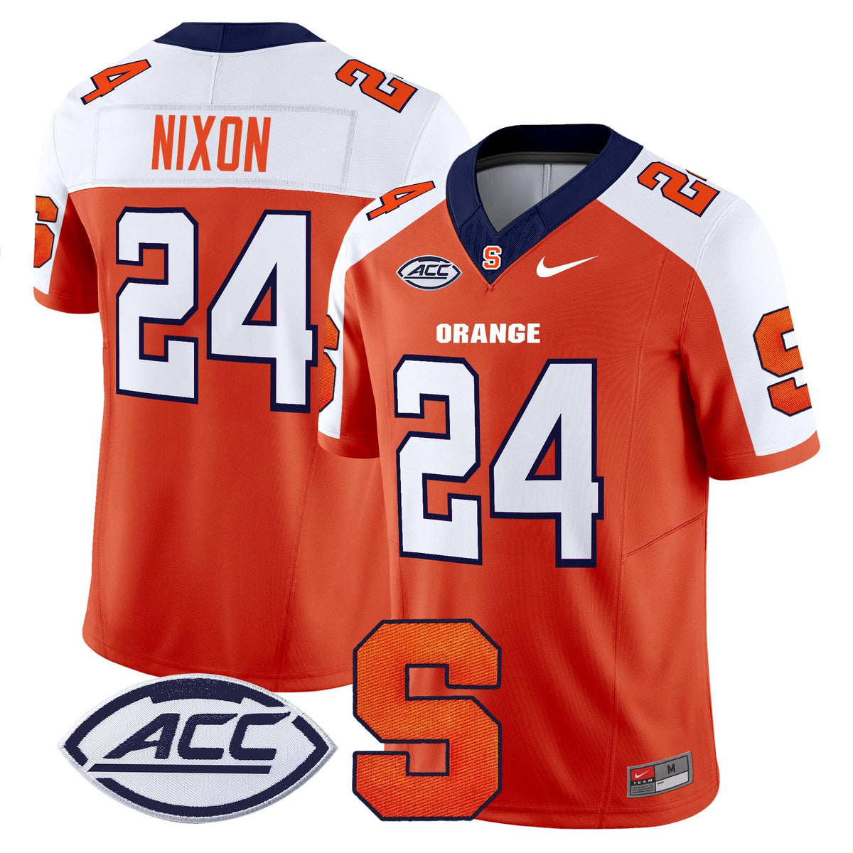 Men's Syracuse Orange 2025 Vapor Limited Jersey - All stitched - image 13
