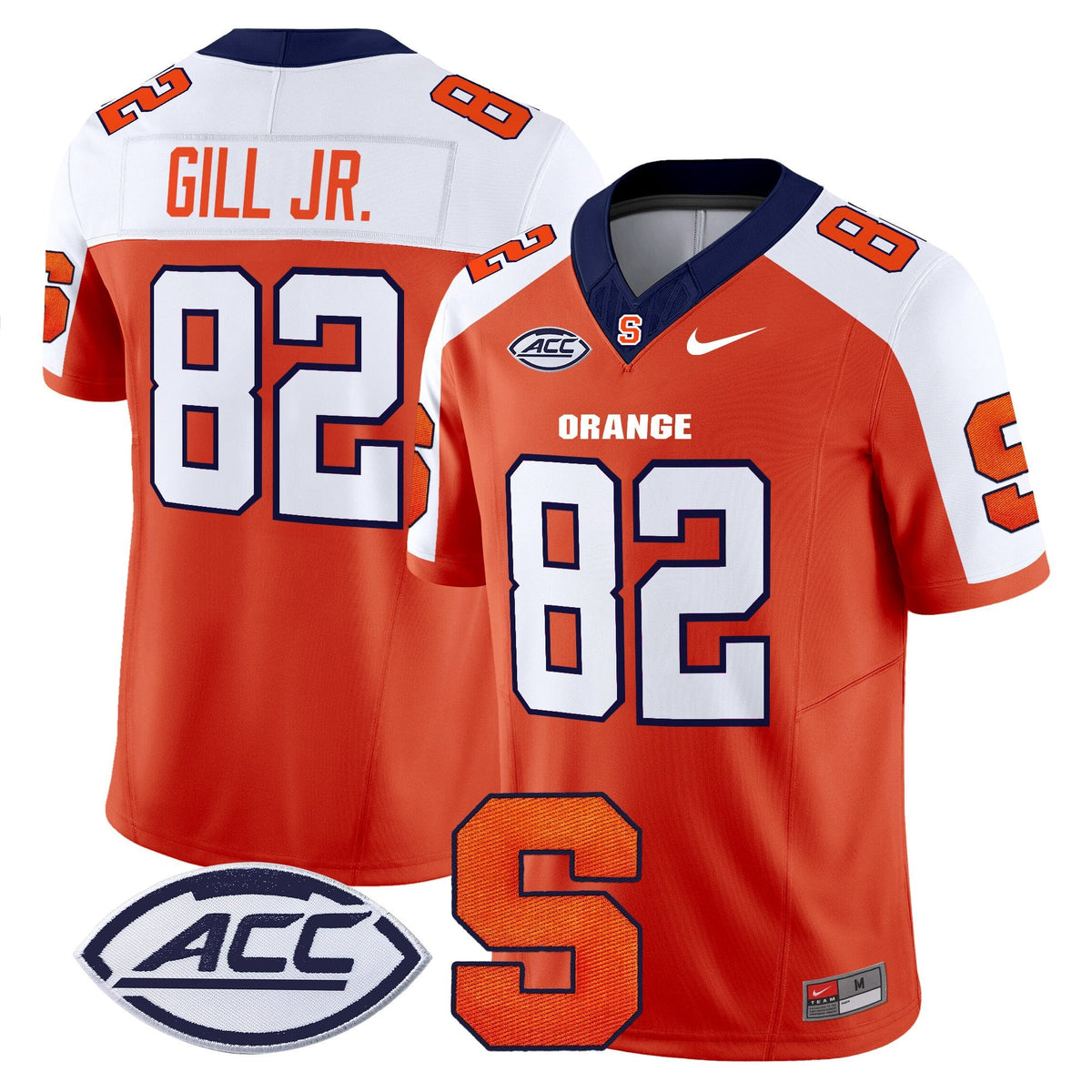 Men's Syracuse Orange 2025 Vapor Limited Jersey - All stitched - image 14
