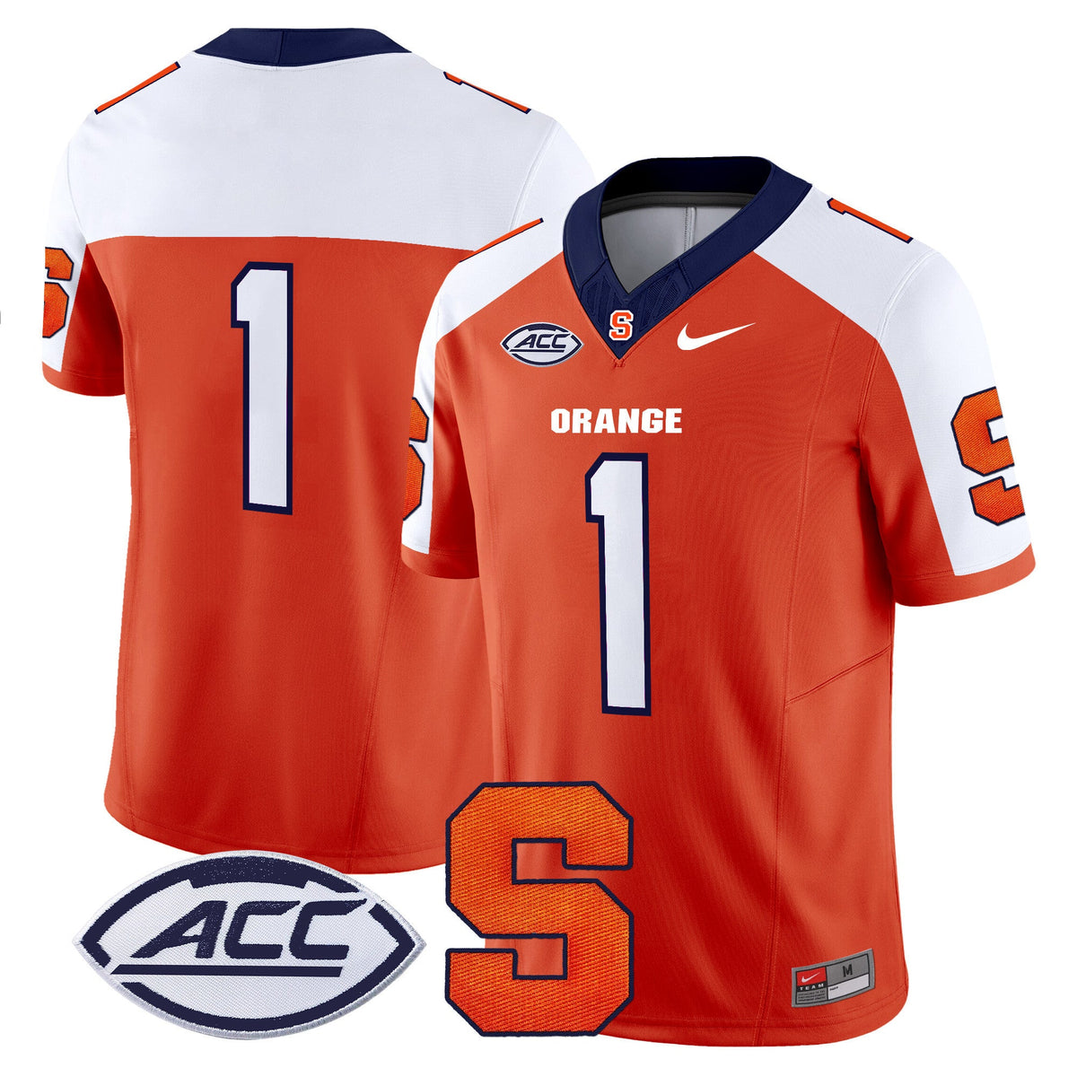 Men's Syracuse Orange 2025 Vapor Limited Jersey - All stitched - image 16