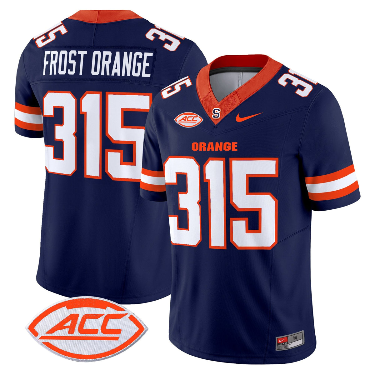 Men's Syracuse Orange 2025 Vapor Limited Jersey - All stitched - image 18