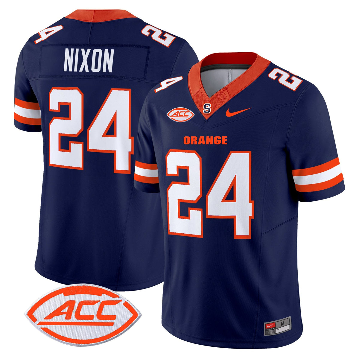 Men's Syracuse Orange 2025 Vapor Limited Jersey - All stitched - image 21
