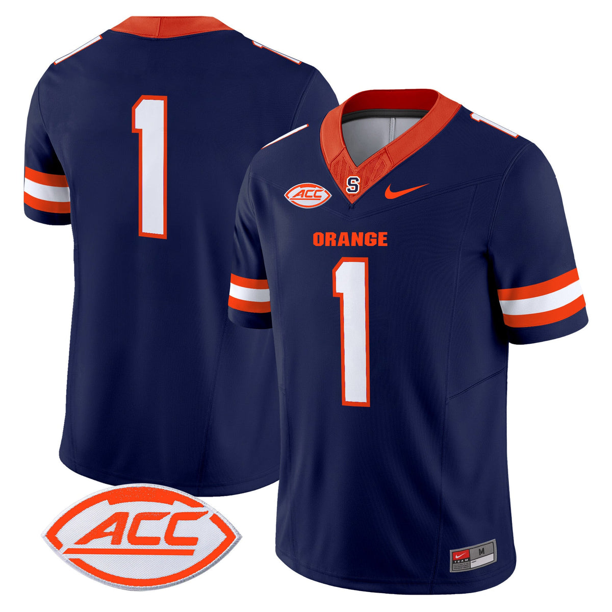 Men's Syracuse Orange 2025 Vapor Limited Jersey - All stitched - image 24