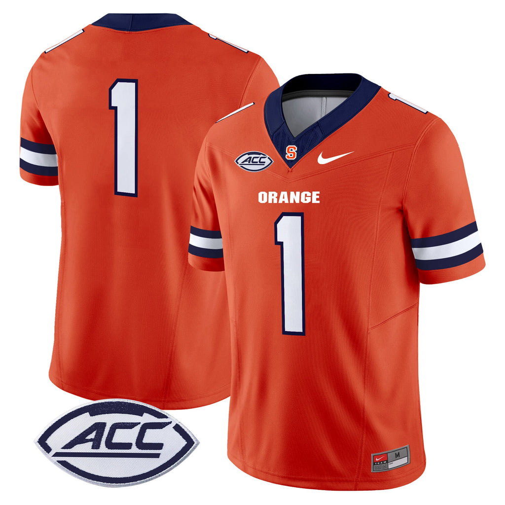 Men's Syracuse Orange 2025 Vapor Limited Jersey - All stitched - image 32