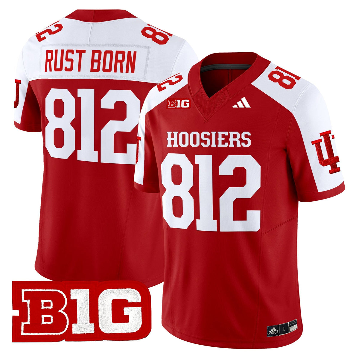 Men's Indiana Hoosiers 2025 Vapor Limited Jersey - All Stitched - image 2