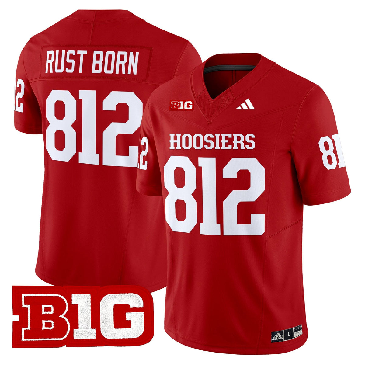 Men's Indiana Hoosiers 2025 Vapor Limited Jersey - All Stitched - image 18