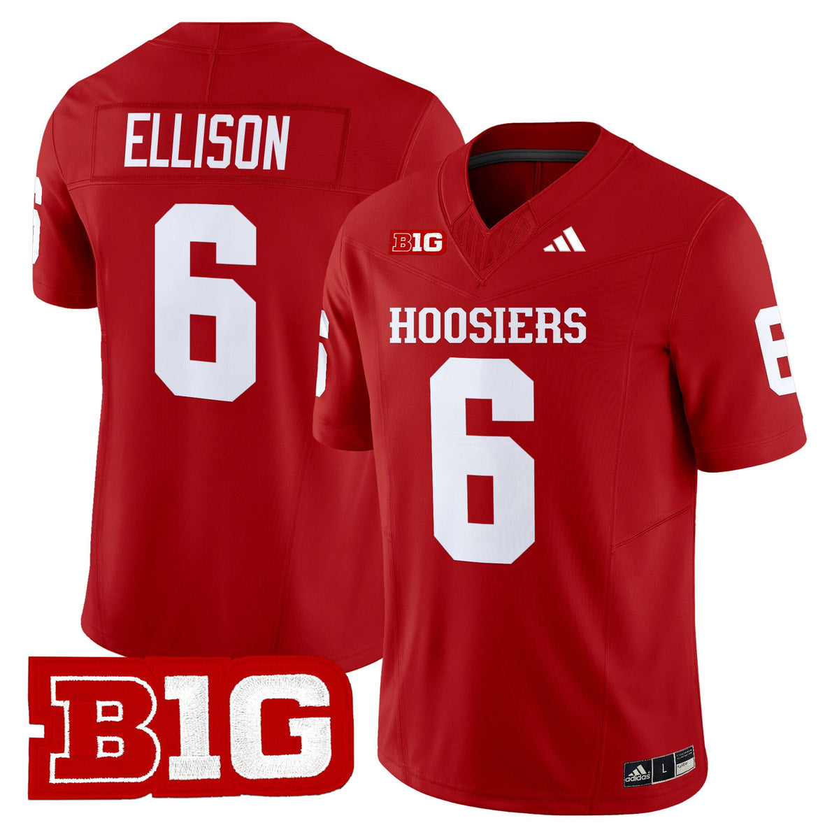 Men's Indiana Hoosiers 2025 Vapor Limited Jersey - All Stitched - image 19