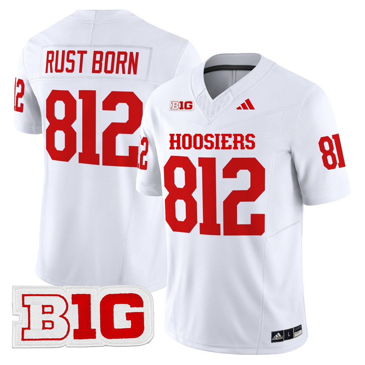 Men's Indiana Hoosiers 2025 Vapor Limited Jersey - All Stitched - image 26