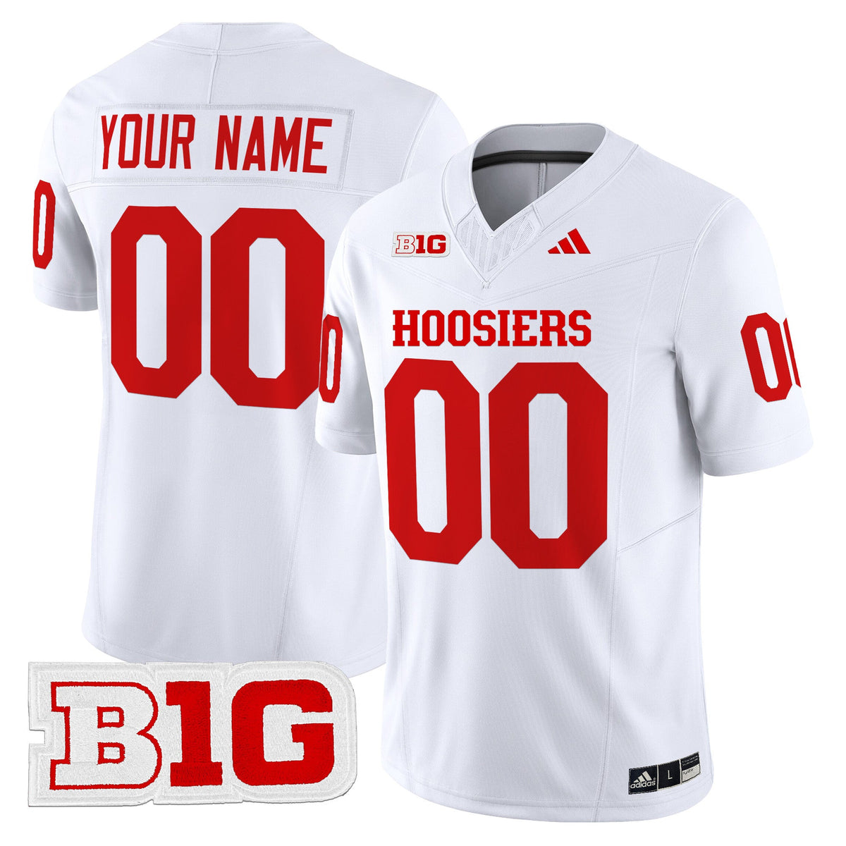 Indiana Hoosiers 2025 Vapor Limited Custom Jersey - All Stitched - image 4