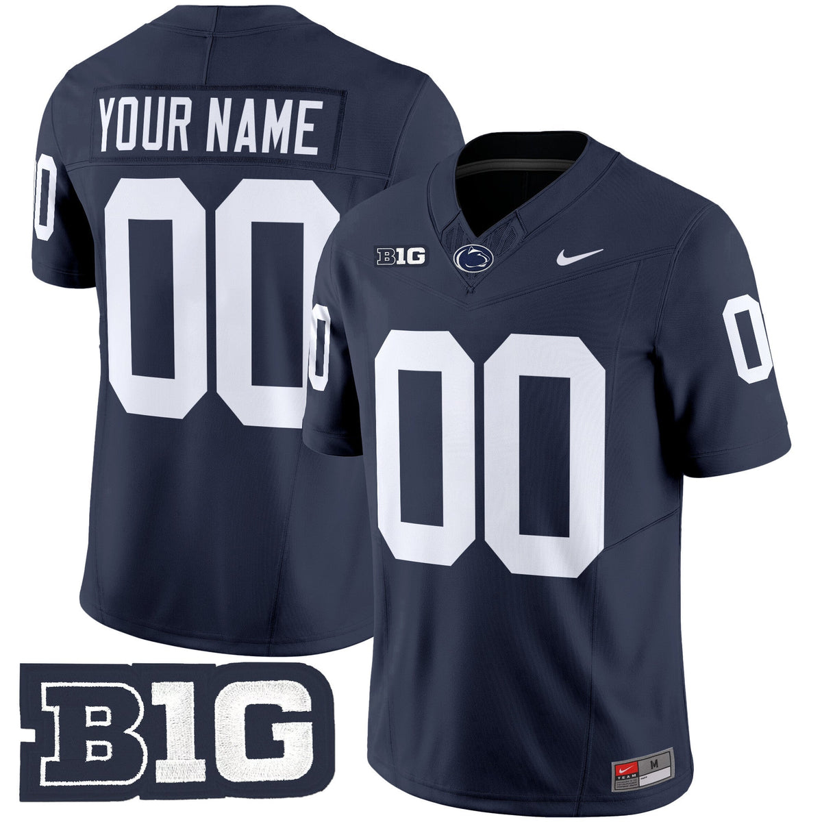 Penn State Nittany Lions 2025 Vapor Limited Custom Jersey - All Stitched - image 2