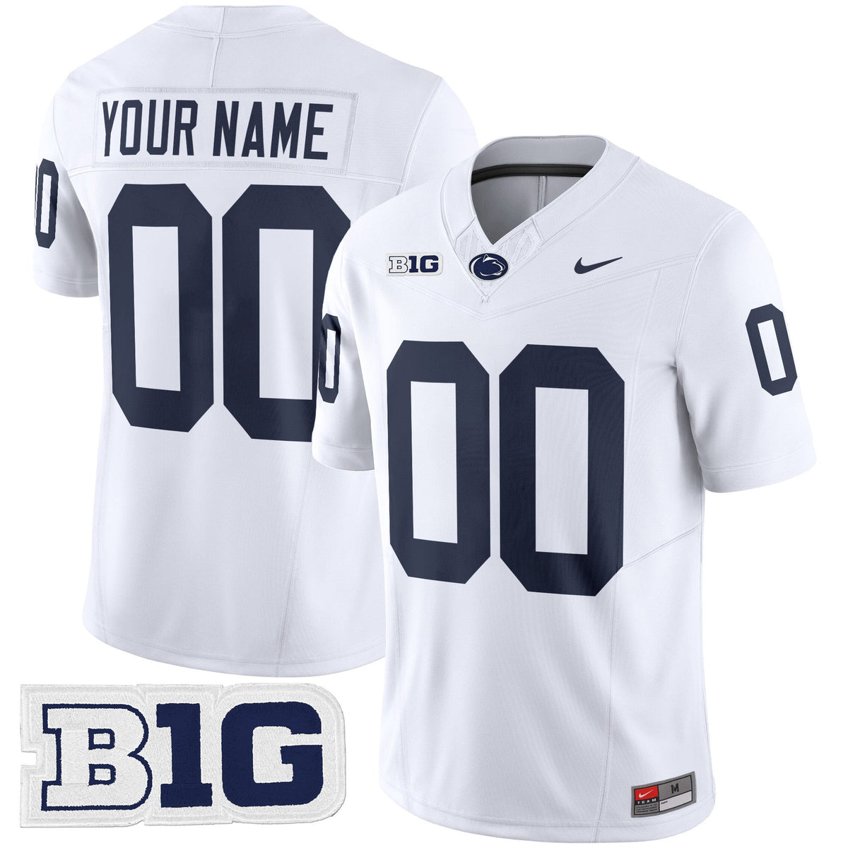 Penn State Nittany Lions 2025 Vapor Limited Custom Jersey - All Stitched - image 3