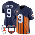 Men's Illinois Fighting Illini 100th Memorial Stadium Patch Vapor Limited Jersey - All Stitched - image 1