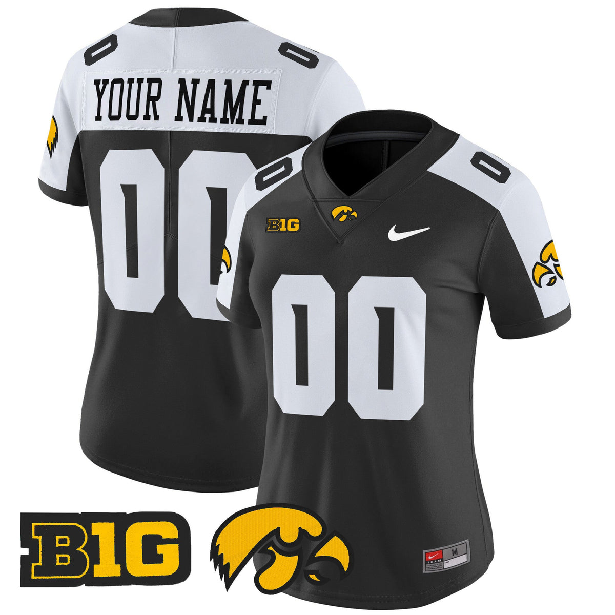 Iowa Hawkeyes 2025 Vapor Limited Custom Jersey - All Stitched - image 6