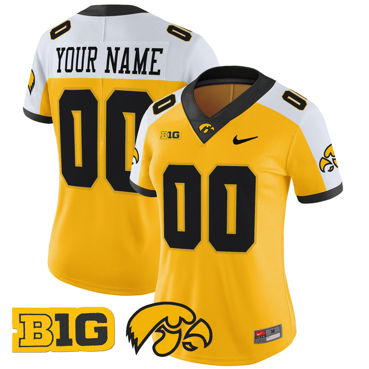 Iowa Hawkeyes 2025 Vapor Limited Custom Jersey - All Stitched - image 7