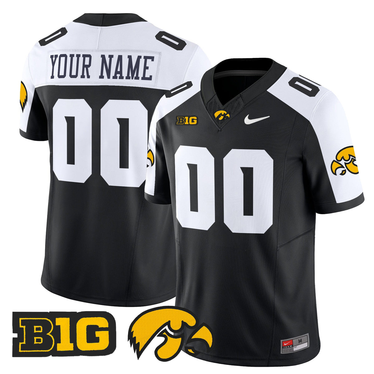 Iowa Hawkeyes 2025 Vapor Limited Custom Jersey - All Stitched - image 1
