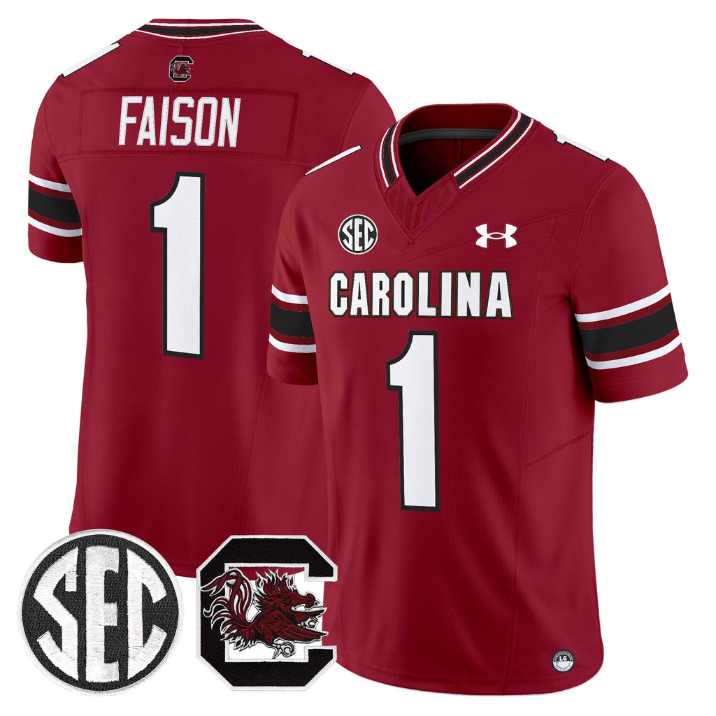 Men's South Carolina Gamecocks 2025 Vapor Limited Jersey - All Stitched - image 6
