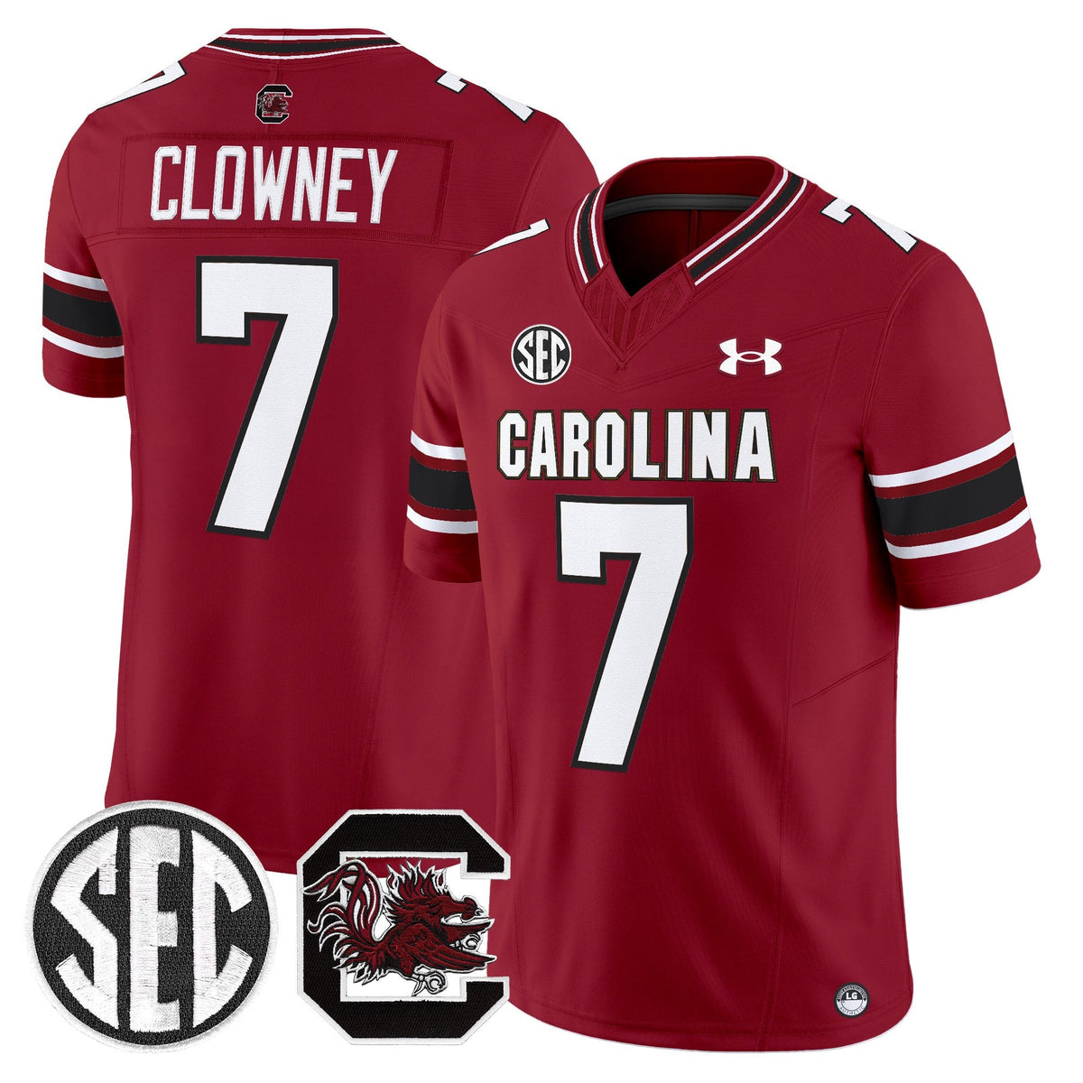 Men's South Carolina Gamecocks 2025 Vapor Limited Jersey - All Stitched - image 7