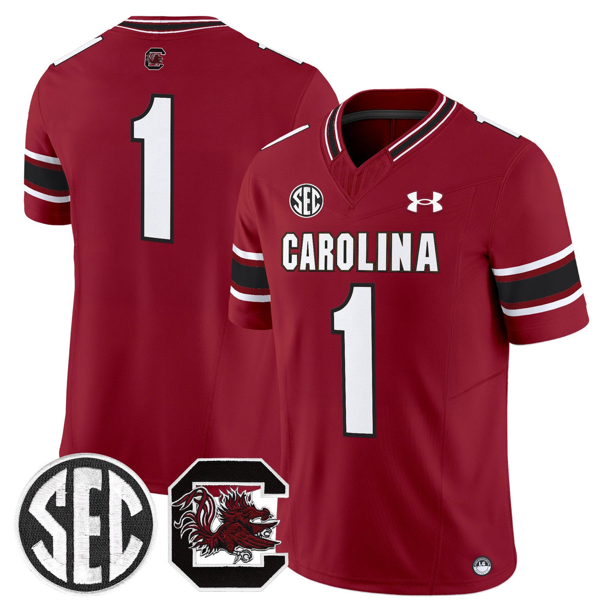 Men's South Carolina Gamecocks 2025 Vapor Limited Jersey - All Stitched - image 8