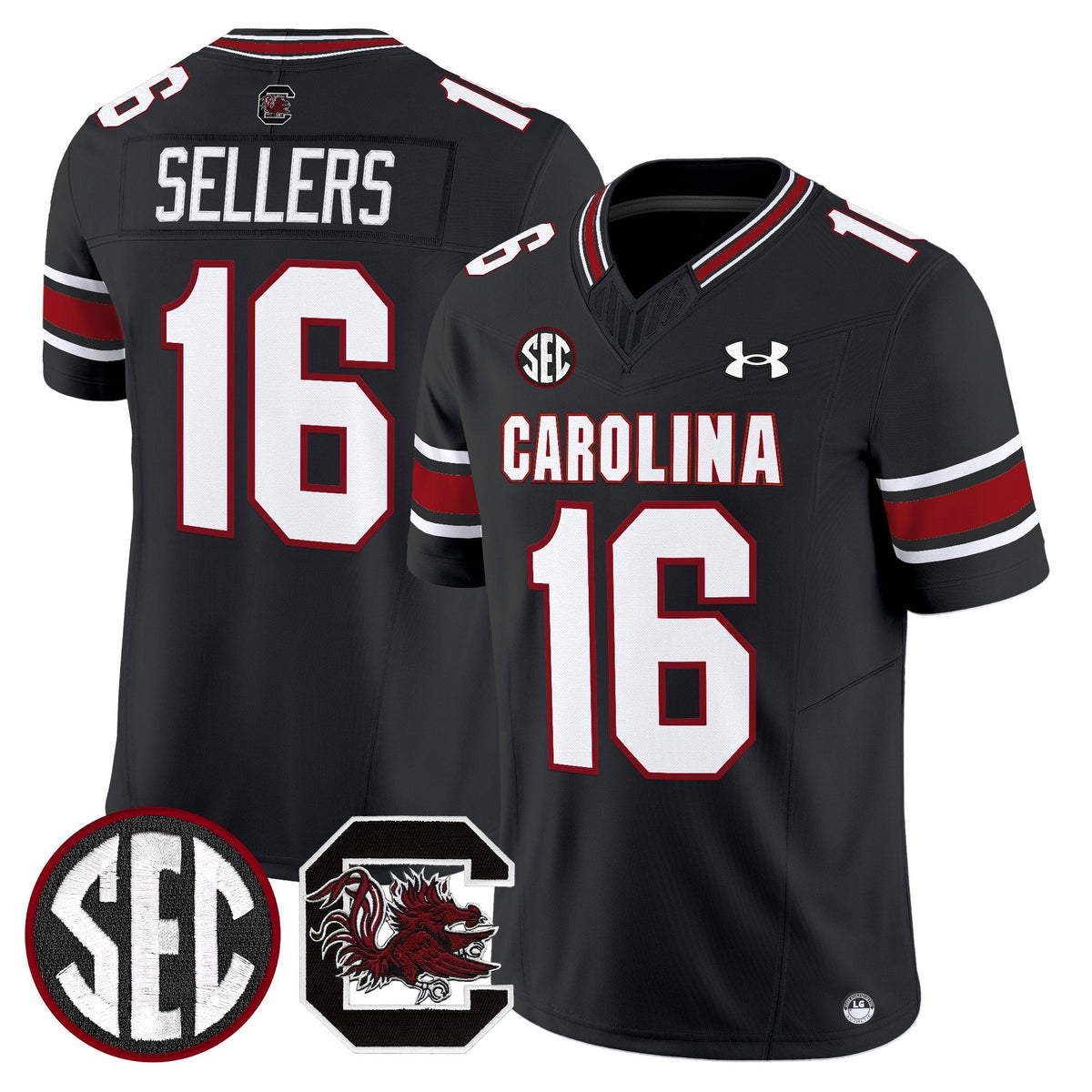 Men's South Carolina Gamecocks 2025 Vapor Limited Jersey - All Stitched - image 9
