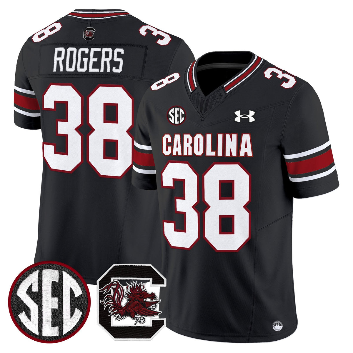 Men's South Carolina Gamecocks 2025 Vapor Limited Jersey - All Stitched - image 11