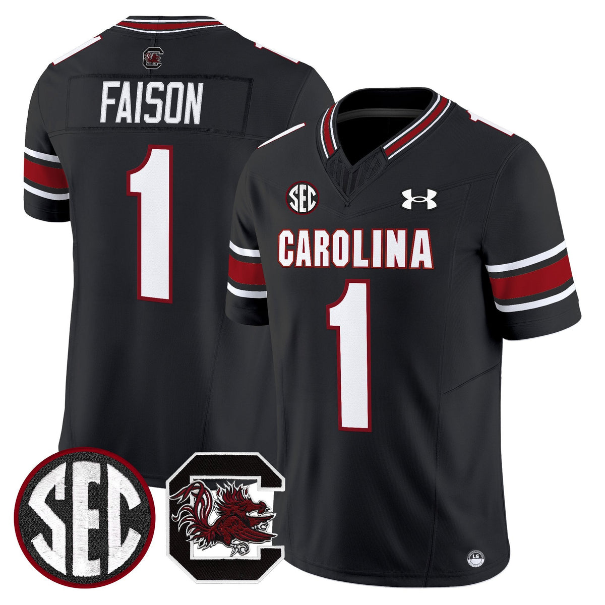 Men's South Carolina Gamecocks 2025 Vapor Limited Jersey - All Stitched - image 14