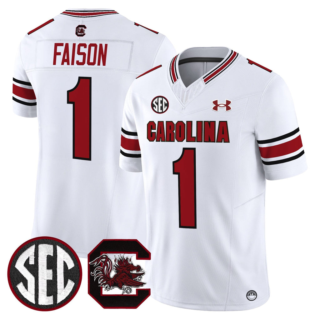 Men's South Carolina Gamecocks 2025 Vapor Limited Jersey - All Stitched - image 22