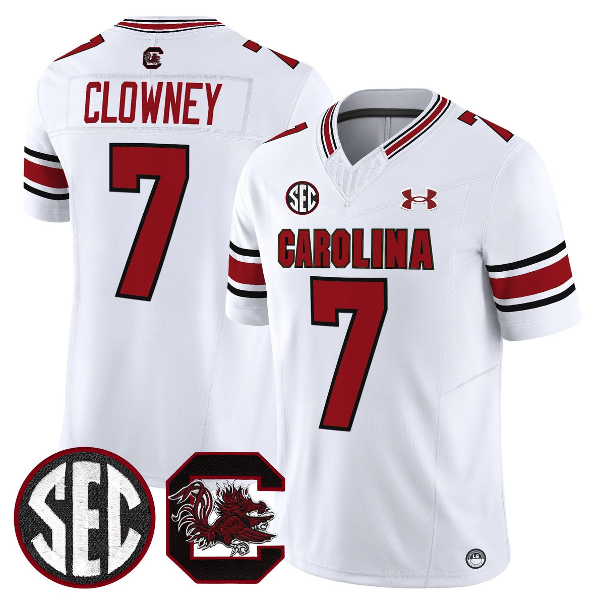 Men's South Carolina Gamecocks 2025 Vapor Limited Jersey - All Stitched - image 23