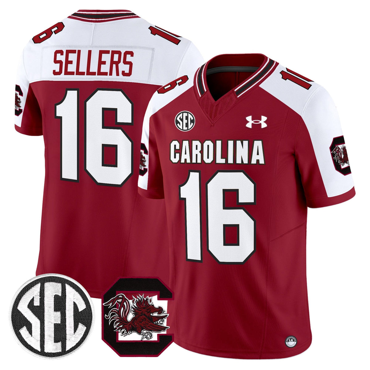 Men's South Carolina Gamecocks 2025 Vapor Limited Jersey - All Stitched - image 25