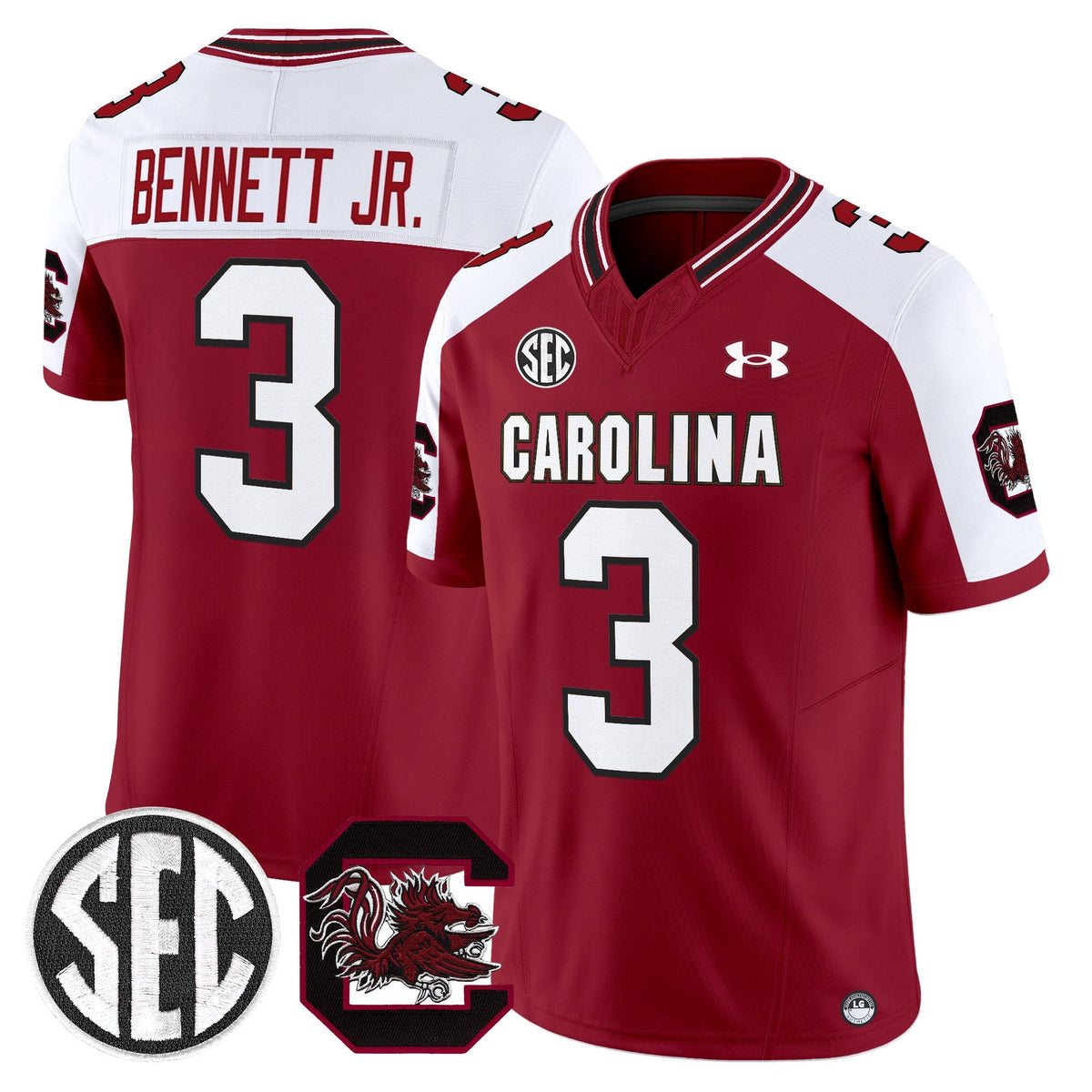 Men's South Carolina Gamecocks 2025 Vapor Limited Jersey - All Stitched - image 28