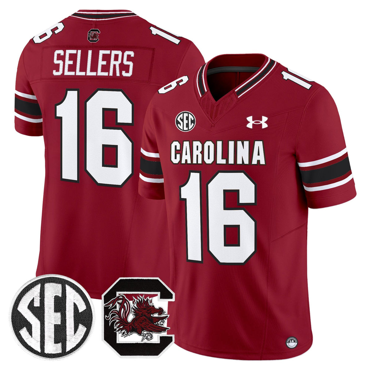 Men's South Carolina Gamecocks 2025 Vapor Limited Jersey - All Stitched - image 1
