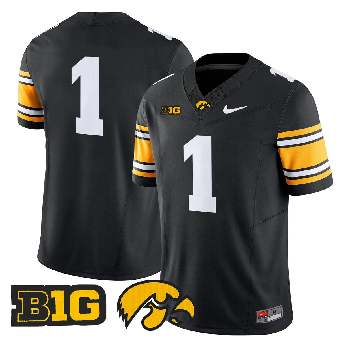 Men's Iowa Hawkeyes 2025 Vapor Limited Jersey - All Stitched - image 36