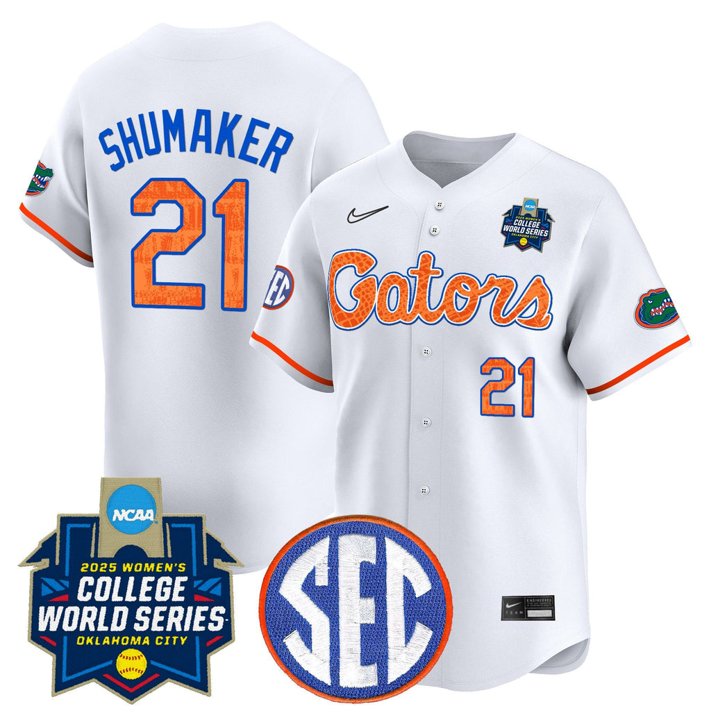Men's Size - Florida Gators Softball 2025 World Series (WCWS) Vapor Premier Limited Jersey - All Stitched - image 10