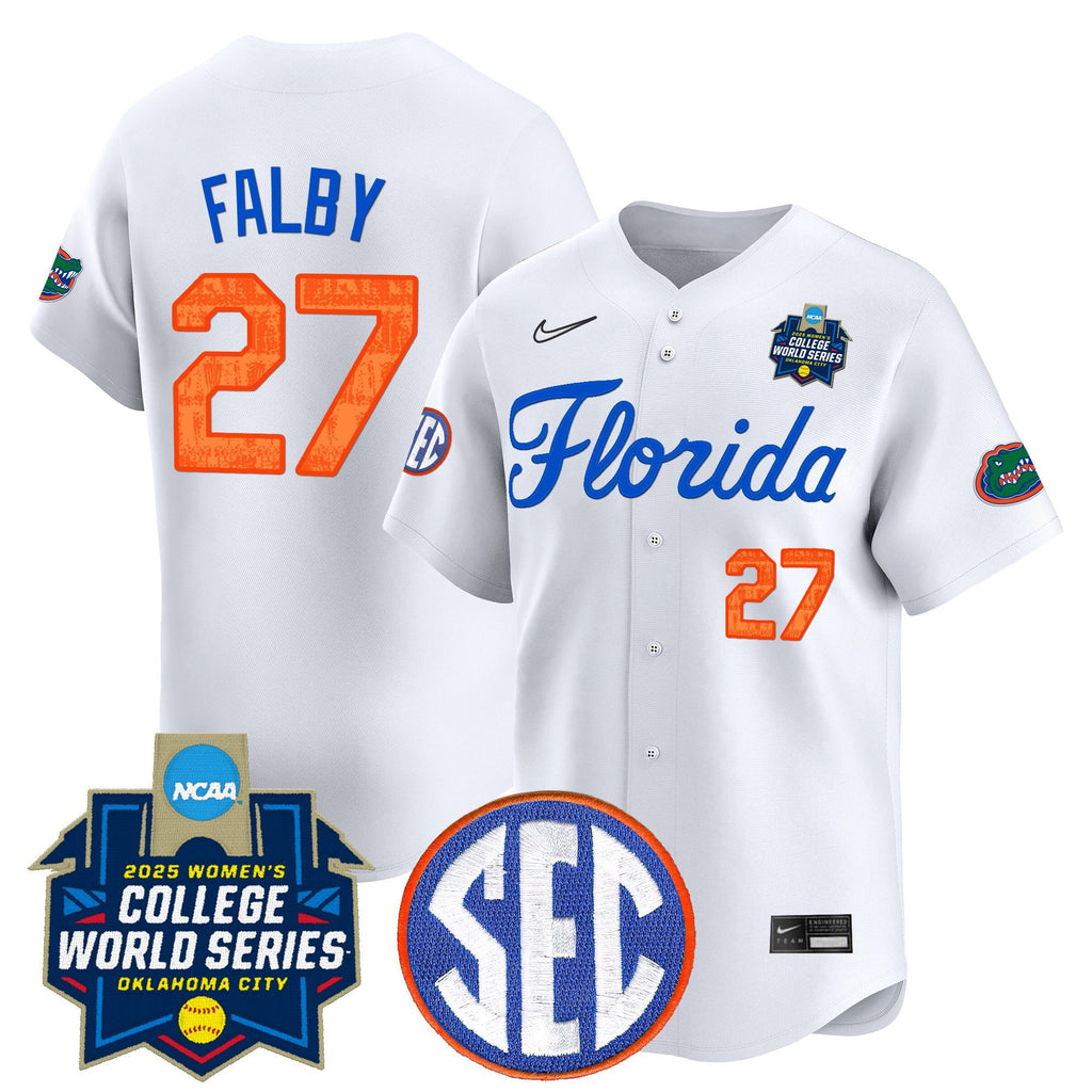 Men's Size - Florida Gators Softball 2025 World Series (WCWS) Vapor Premier Limited Jersey - All Stitched - image 22
