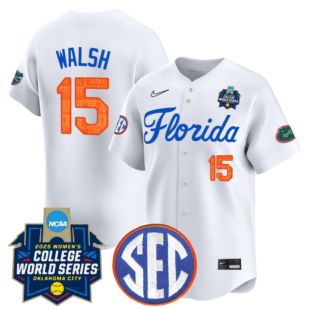 Men's Size - Florida Gators Softball 2025 World Series (WCWS) Vapor Premier Limited Jersey - All Stitched - image 23