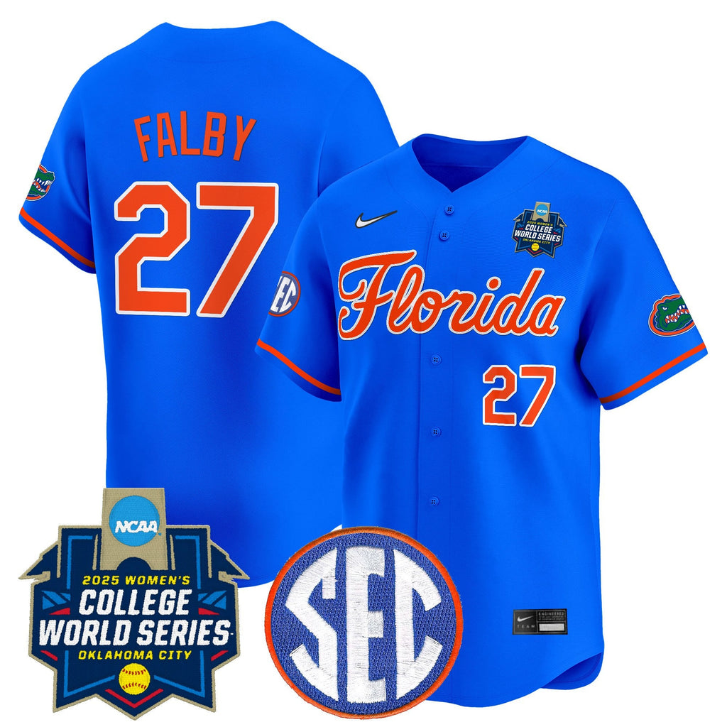 Men's Size - Florida Gators Softball 2025 World Series (WCWS) Vapor Premier Limited Jersey - All Stitched - image 31