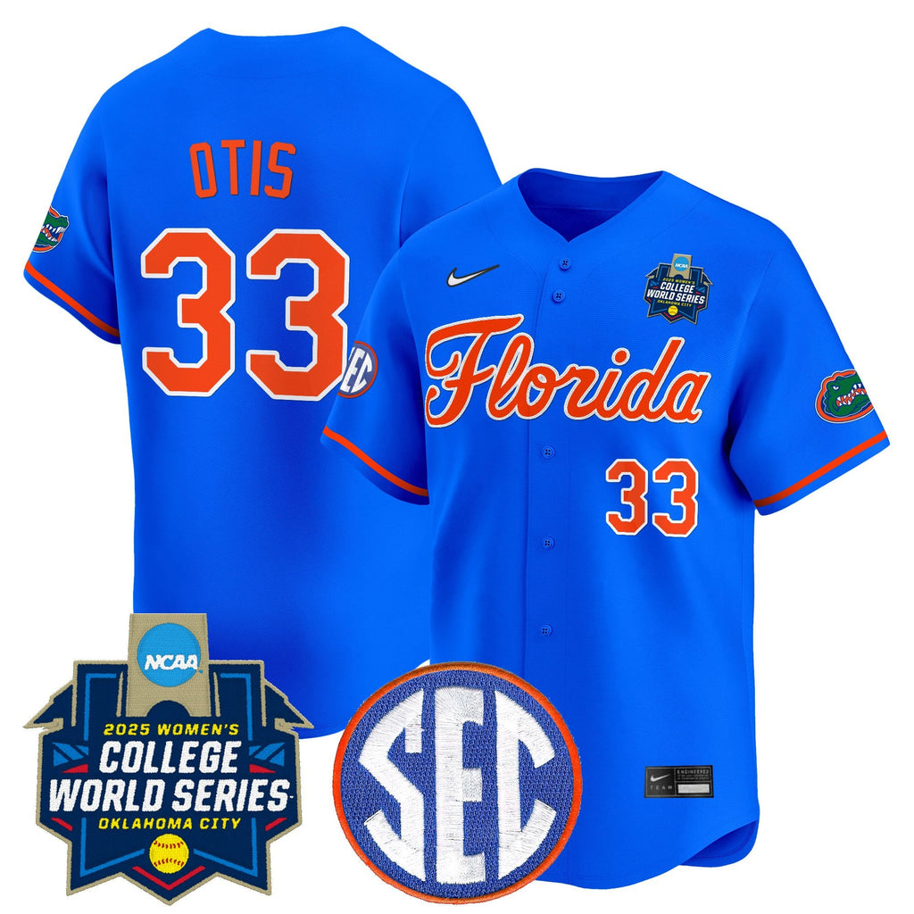 Men's Size - Florida Gators Softball 2025 World Series (WCWS) Vapor Premier Limited Jersey - All Stitched - image 33