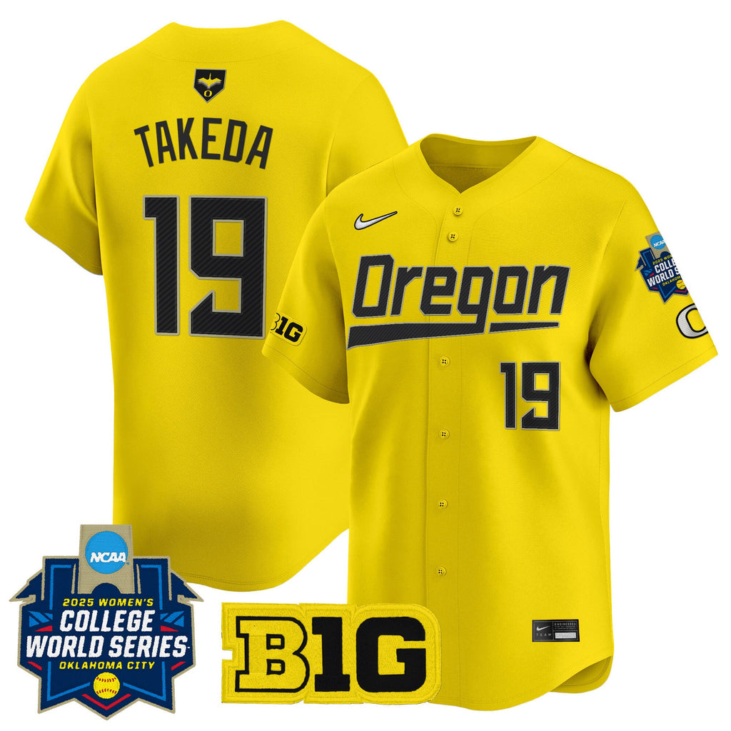 Men's size - Oregon Ducks Softball 2025 World Series (WCWS) Vapor Premier Limited Jersey - All Stitched - image 19