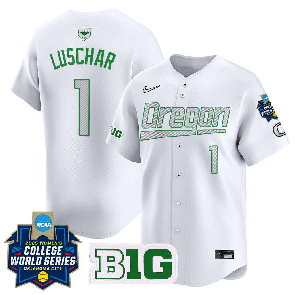 Men's size - Oregon Ducks Softball 2025 World Series (WCWS) Vapor Premier Limited Jersey - All Stitched - image 21