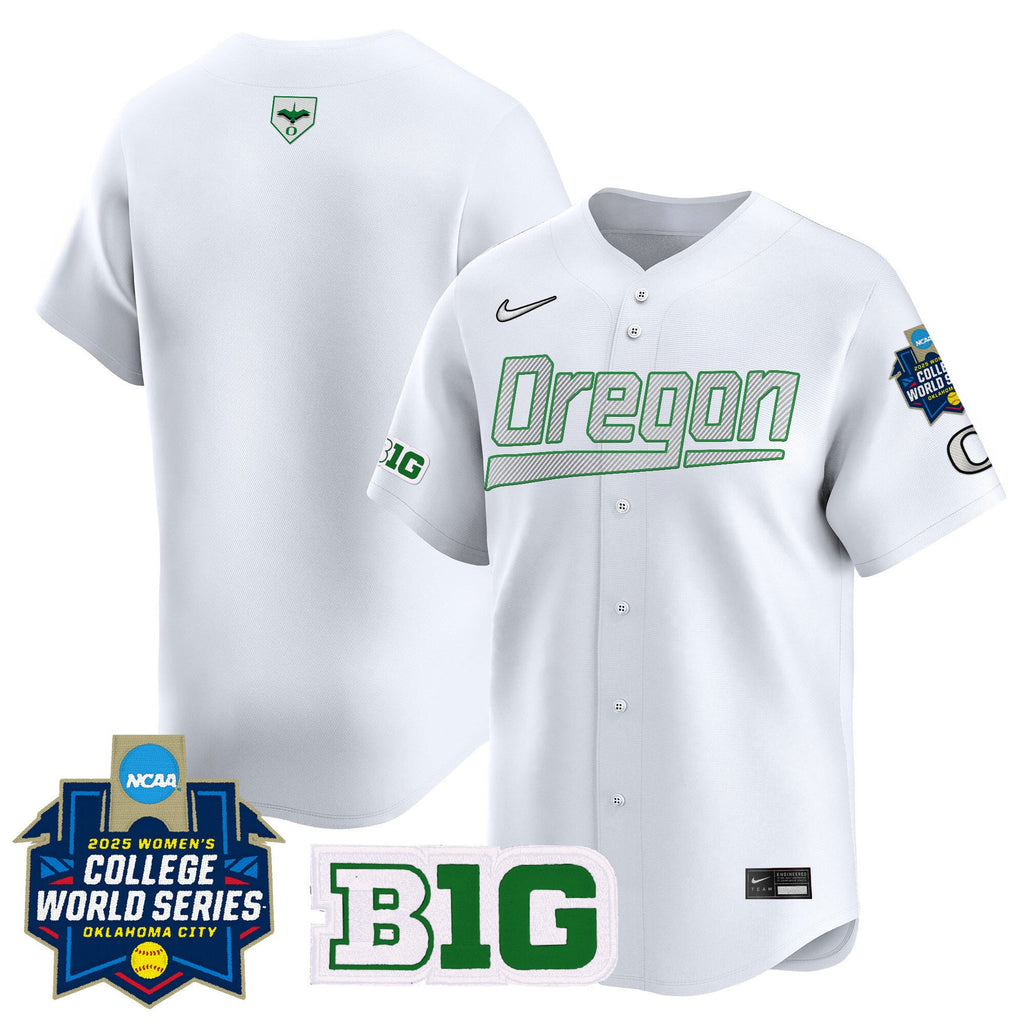 Men's size - Oregon Ducks Softball 2025 World Series (WCWS) Vapor Premier Limited Jersey - All Stitched - image 30