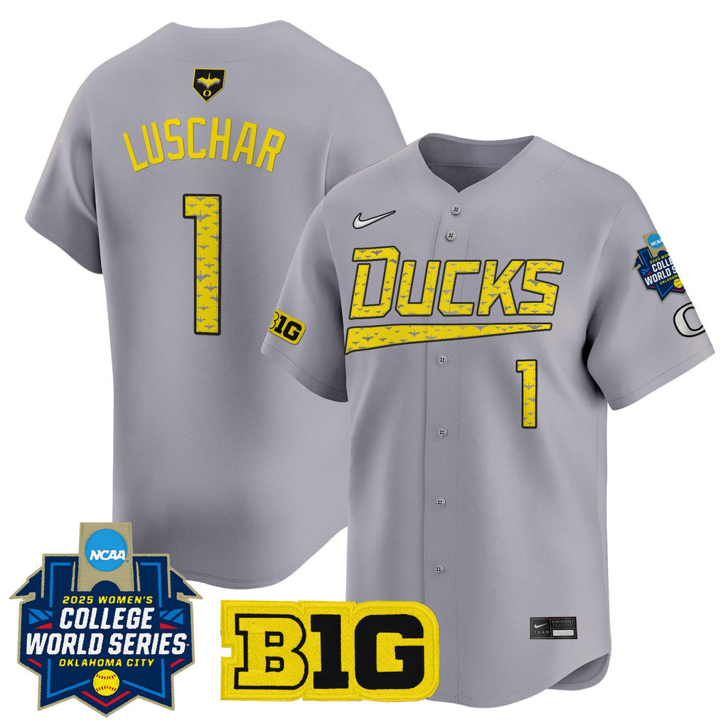 Men's size - Oregon Ducks Softball 2025 World Series (WCWS) Vapor Premier Limited Jersey - All Stitched - image 31