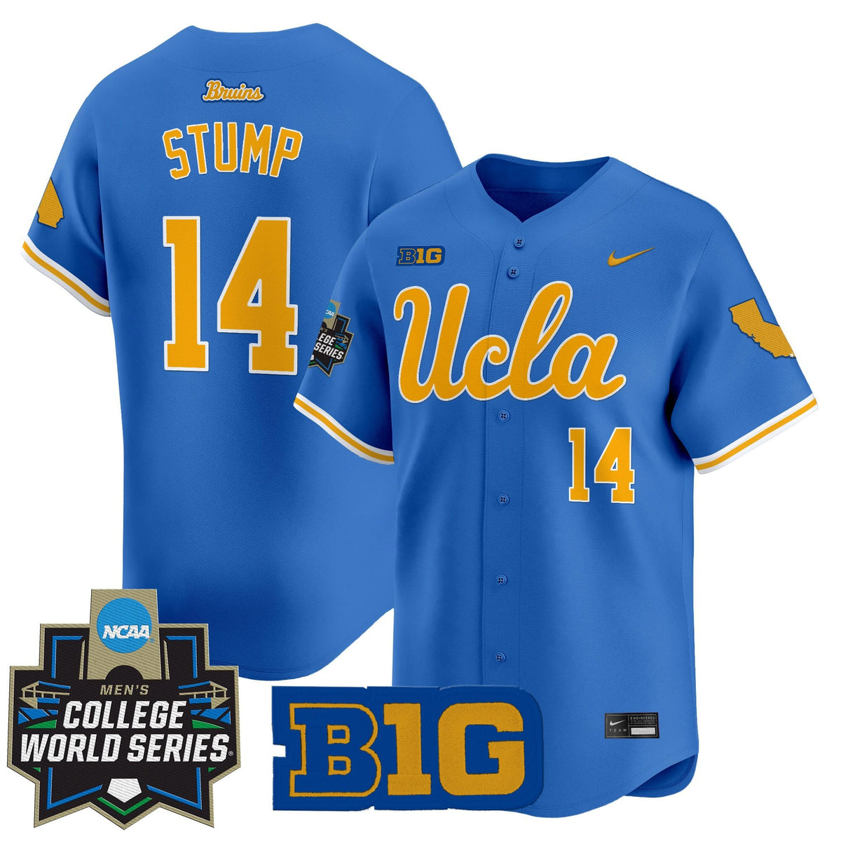 Women's UCLA Bruins 2025 World Series Vapor Premier Limited Jersey - All Stitched - image 6