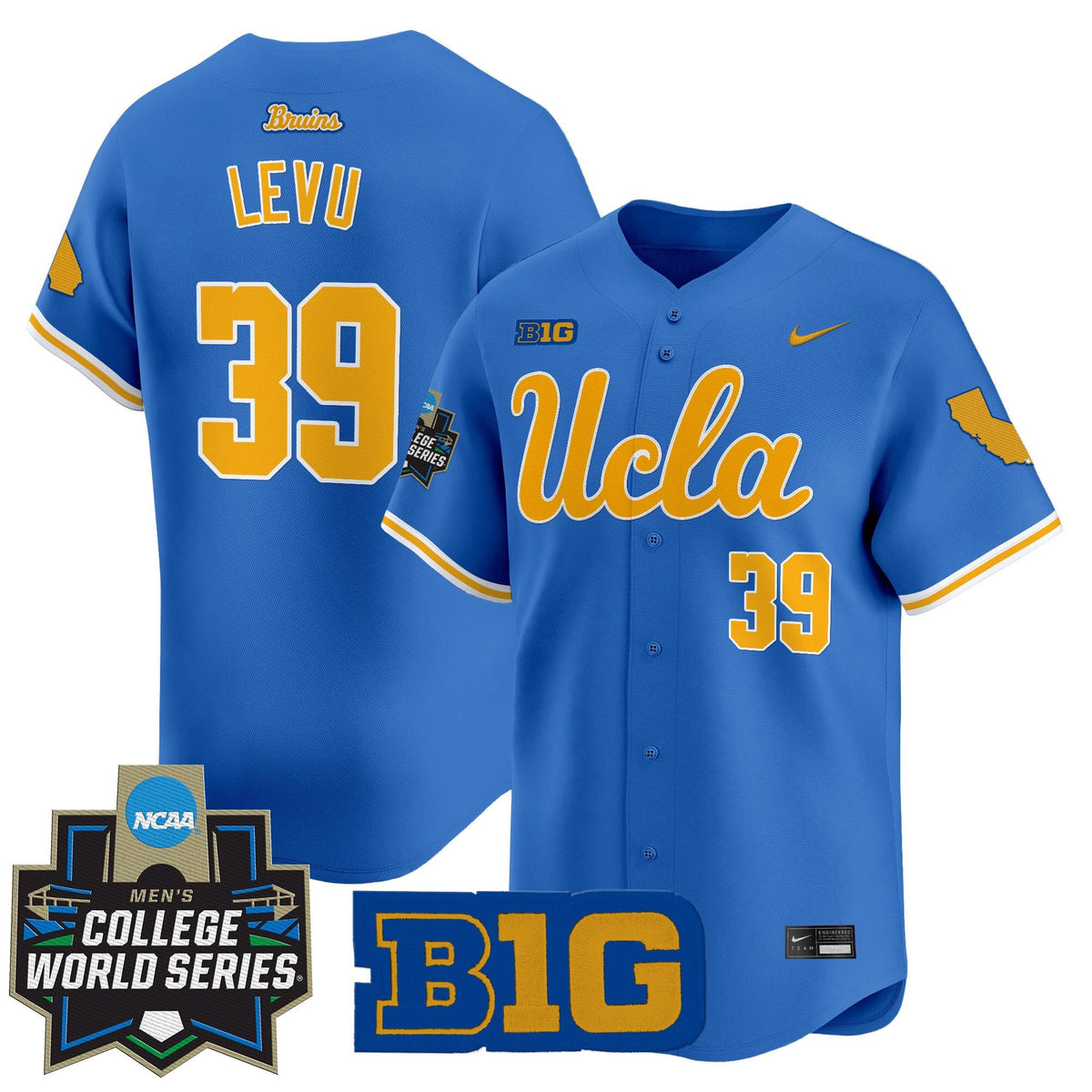 Women's UCLA Bruins 2025 World Series Vapor Premier Limited Jersey - All Stitched - image 9