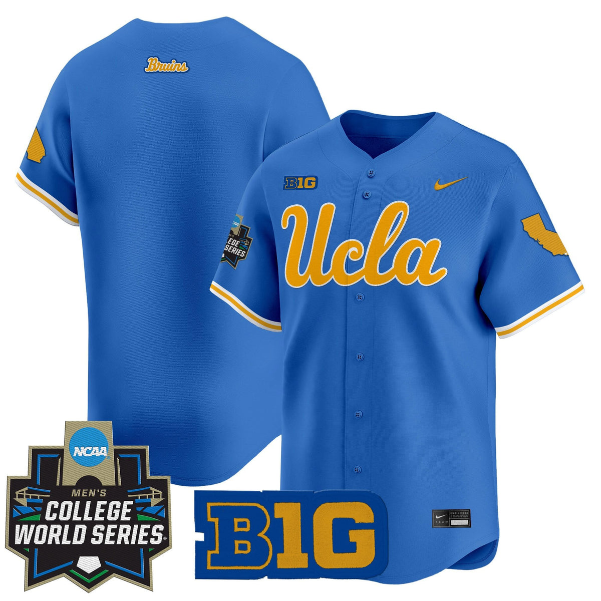 Women's UCLA Bruins 2025 World Series Vapor Premier Limited Jersey - All Stitched - image 10