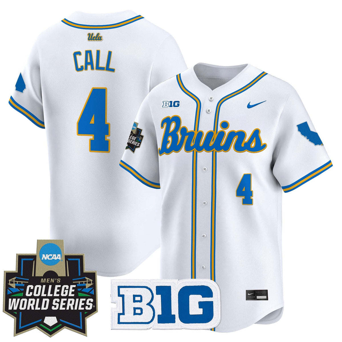Men's UCLA Bruins 2025 World Series Vapor Premier Limited Jersey - All Stitched - image 14