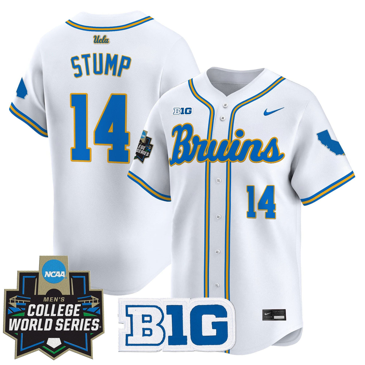 Men's UCLA Bruins 2025 World Series Vapor Premier Limited Jersey - All Stitched - image 16