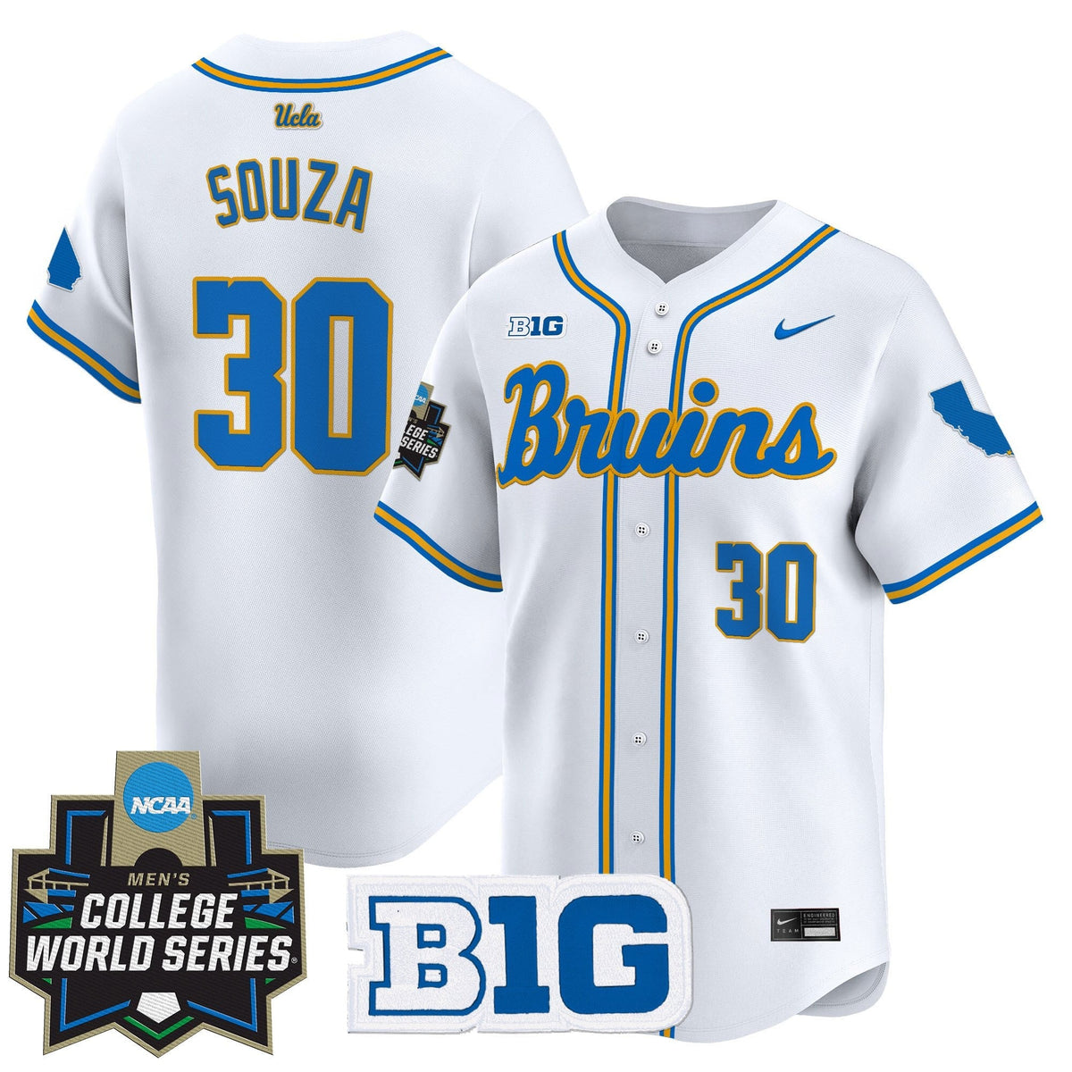 Women's UCLA Bruins 2025 World Series Vapor Premier Limited Jersey - All Stitched - image 18